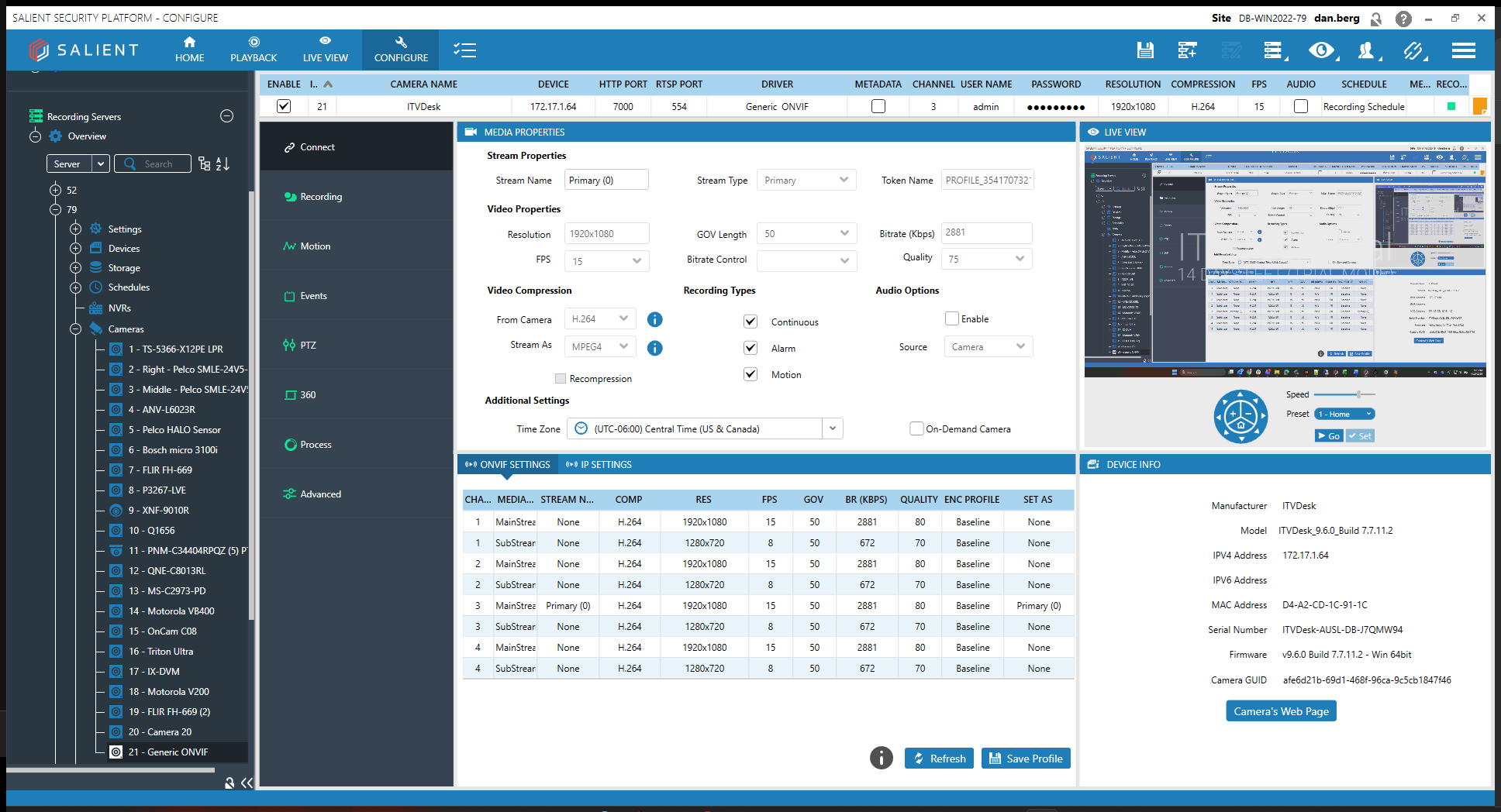 itvdesk and salientsys vms